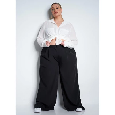 Rebdolls Women's Sheer Button Up Top 5 Rebdolls Women's Sheer Button Up Top - Image 5