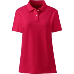 School Uniform Young Women's Short Sleeve Feminine Fit Mesh Polo Shirt -CUPSHE Store GUEST 8404e9f0 a5a9 4622 9f09 1be94e86f407