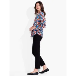 NIC + ZOE Crescent Crinkle Shirt -CUPSHE Store GUEST 87475464 c07c 4a5c b8f4 e67b82f52ee4