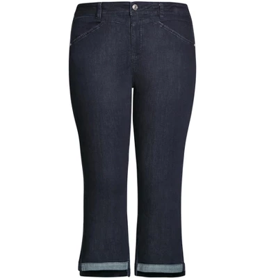 Women's Plus Size Greer Jean - Dark Wash | AVENUE 2 Women's Plus Size Greer Jean - Dark Wash | AVENUE - Image 2