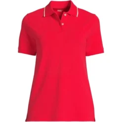 Lands' End Women's Mesh Cotton Short Sleeve Polo Shirt -CUPSHE Store GUEST 8e2193c5 6583 4b9a 9266 585f8e0938aa