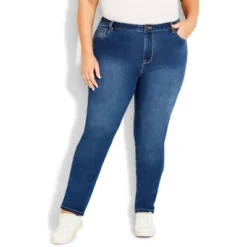 Women's Plus Size Butter Denim Skinny Jean Mid Wash - Petite | AVENUE 13 Women's Plus Size Butter Denim Skinny Jean Mid Wash - Petite | AVENUE -CUPSHE Store GUEST 8e7d37b7 b5eb 4747 b8f6 9da5fd873f99