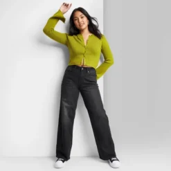 Women's Super-High Rise Wide Leg Baggy Jeans - Wild Fable™ Black Wash -CUPSHE Store GUEST 8e96b43f 6391 4b2a 9388 3e2573defc3b