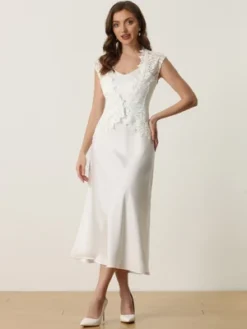 Allegra K Women's Wedding Guest Cap Sleeve Formal Sheer Floral Lace Shrug -CUPSHE Store GUEST 90af770c b8e2 42da 9acb f1caed53990a