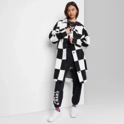 Women's Ascot + Hart Checkered Fleece Graphic Shacket 12 Women's Ascot + Hart Checkered Fleece Graphic Shacket -CUPSHE Store GUEST 970268eb ae05 4d2f a288 c4bbba30b1e9