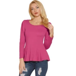 Allegra K Women's Long Sleeve Sleeves Scoop Neck Casual Peplum Shirt Top 25 Allegra K Women's Long Sleeve Sleeves Scoop Neck Casual Peplum Shirt Top -CUPSHE Store GUEST 983b0a90 b775 4c2c 8455 590ac1bd02b8