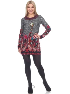 Women's Sandrine Embroidered Sweater Dress - White Mark 12 Women's Sandrine Embroidered Sweater Dress - White Mark -CUPSHE Store GUEST 99ee114b a69d 4510 8bb9 08a8187b235c