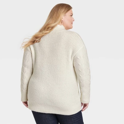 Women's Mock Turtleneck Pullover Sweater - Knox Rose™ 1 Women's Mock Turtleneck Pullover Sweater - Knox Rose™