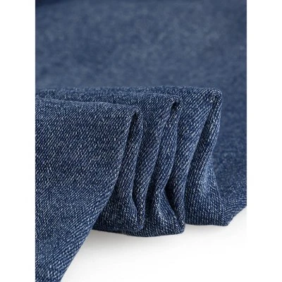 Agnes Orinda Women's Plus Size Pull-On Washed Denim Elastic Waist Stretch Jean 5 Agnes Orinda Women's Plus Size Pull-On Washed Denim Elastic Waist Stretch Jean - Image 5