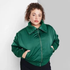 Women's Satin Bomber Jacket - Wild Fable™ 9 Women's Satin Bomber Jacket - Wild Fable™ -CUPSHE Store GUEST 9e44b0ce 00b4 48bf 9ce3 4186960fc830