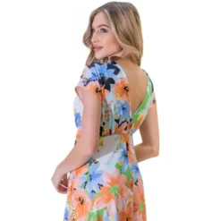 Womens Pastel Floral Empire Waistline Knee Length Dress -CUPSHE Store GUEST 9e500fea b4b7 40e1 853e 478f04f47d6d