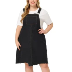 Agnes Orinda Women's Plus Size Overall Frayed Adjustable Strap Denim Suspender Shift Dress 17 Agnes Orinda Women's Plus Size Overall Frayed Adjustable Strap Denim Suspender Shift Dress -CUPSHE Store GUEST 9e927ed9 90c2 44bf 89d2 a2148ae8076e