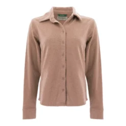 Aventura Clothing Women's Dakota Long Sleeve Collared Neck Fleece Button Down Shirt -CUPSHE Store GUEST a24ab23f 97b3 476e ae19 1018f74ef63d