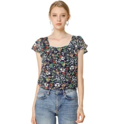 Allegra K Women's Chiffon Ruffle Sleeve Square Neck Floral Print Layered Blouse 25 Allegra K Women's Chiffon Ruffle Sleeve Square Neck Floral Print Layered Blouse -CUPSHE Store GUEST a6064c6d dd6b 48f0 bf71 15189c12447e