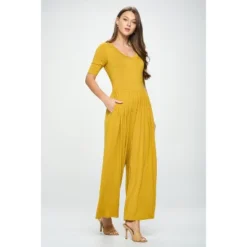 WEST K Women's Jana Short Sleeve Knit Jumpsuit -CUPSHE Store GUEST a61fe16e 3c16 4be1 bdf5 c3590caa235d