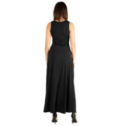 24seven Comfort Apparel Slim Fit A Line Sleeveless Maxi Dress -CUPSHE Store GUEST a7621268 a6bf 488a adfa bf067086274b