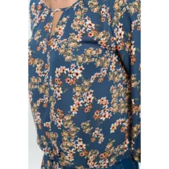 WEST K Women's Veronica Tie Front Blouse -CUPSHE Store GUEST a9130f9e d5a3 416c a8e2 28c4a7245eb3