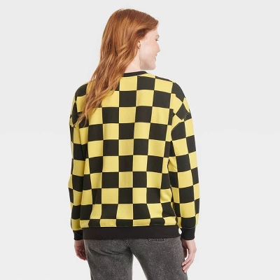 Peanuts Women's Snoopy Cozy Graphic Sweatshirt - Yellow 1 Peanuts Women's Snoopy Cozy Graphic Sweatshirt - Yellow