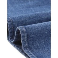 INSPIRE CHIC Women's Denim Ruffle Sleeve Crew Neck Mini Dresses -CUPSHE Store GUEST b4aff604 db0a 4e2c b1d9 7f3d6c04606d