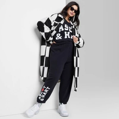 Women's Ascot + Hart Checkered Fleece Graphic Shacket 7 Women's Ascot + Hart Checkered Fleece Graphic Shacket - Image 7