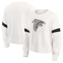 NFL Atlanta Falcons Women's Primary Antique Long Sleeve Crew Fleece Sweartshirt -CUPSHE Store GUEST b9484598 8746 4641 bad6 ba9ca4c5bd1a