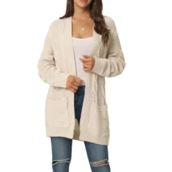 Seta T Women's Long Sleeve Cable Knit Cardigan Sweaters Open Front Fall Outwear Coat With Pockets 17 Seta T Women's Long Sleeve Cable Knit Cardigan Sweaters Open Front Fall Outwear Coat With Pockets -CUPSHE Store GUEST bd51cb88 d613 46ee 8e02 68e733be196b