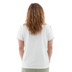 Aventura Clothing Women's Kateri Flutter Short Sleeve Split Neck Blouse