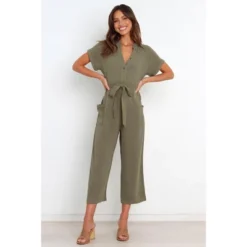 Petal And Pup Womens Archie Jumpsuit - Olive 0 -CUPSHE Store GUEST c017c9e3 b7ea 44c5 9451 57ab0e1c4e6e