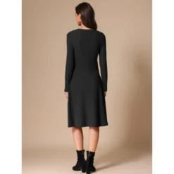 INSPIRE CHIC Women's Long Sleeve Rib Knit Crew Neck Midi Tie Waist Elegant Sweater Dress 6 INSPIRE CHIC Women's Long Sleeve Rib Knit Crew Neck Midi Tie Waist Elegant Sweater Dress -CUPSHE Store GUEST c6195ab2 9559 44b9 b3c5 35c01e8a1a37