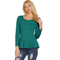 Allegra K Women's Long Sleeve Sleeves Scoop Neck Casual Peplum Shirt Top 24 Allegra K Women's Long Sleeve Sleeves Scoop Neck Casual Peplum Shirt Top -CUPSHE Store GUEST cc80e3a7 a138 4b04 9e2f cb7ed64b3fb9