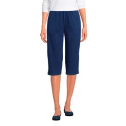 Lands' End Women's Sport Knit High Rise Elastic Waist Pull On Capri Pants 27 Lands' End Women's Sport Knit High Rise Elastic Waist Pull On Capri Pants -CUPSHE Store GUEST d392e2f0 7253 4688 9947 845adea404e2