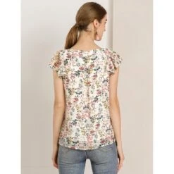 Allegra K Women's Chiffon Ruffle Sleeve Square Neck Floral Print Layered Blouse 22 Allegra K Women's Chiffon Ruffle Sleeve Square Neck Floral Print Layered Blouse -CUPSHE Store GUEST d46ad03c 7bf4 40d1 9062 a331ece2586f