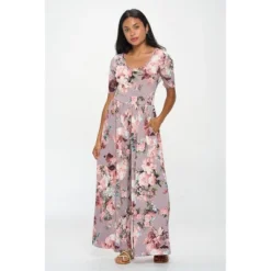 WEST K Women's Jana Short Sleeve Knit Jumpsuit -CUPSHE Store GUEST d5800520 fe78 4aa0 ba73 0dd98670ebc9