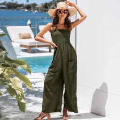 Women's Sleeveless Smocked Jumpsuit -Cupshe 7 Women's Sleeveless Smocked Jumpsuit -Cupshe -CUPSHE Store GUEST d77de660 1d11 4544 b0b4 26dc019b1182