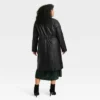 Women's Faux Leather Trench Coat - Ava & Viv™ -CUPSHE Store GUEST d7a629b0 96aa 43b2 8774 c4fdf6f90a43
