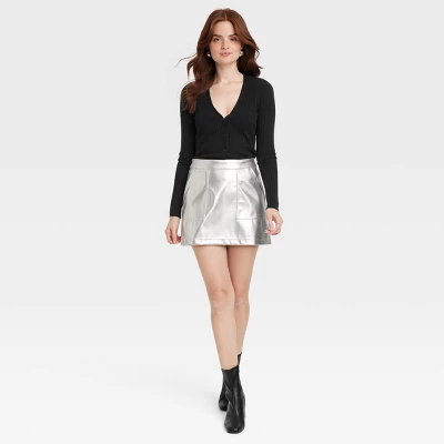 Women's Fine Gauge Ribbed Cardigan - A New Day™ 2 Women's Fine Gauge Ribbed Cardigan - A New Day™ - Image 2