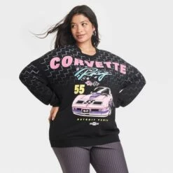 Women's Corvette Racing Cozy Graphic Sweatshirt - Black 7 Women's Corvette Racing Cozy Graphic Sweatshirt - Black -CUPSHE Store GUEST dd54c04d 7cc4 40f8 9e23 3c7a7a9b6fcf