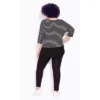 Women's Plus Size Rib Stripe Top - Black | ZIM & ZOE -CUPSHE Store GUEST e070702d 6c61 4cdc 9901 5819ce1346b2