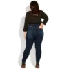 Women's Plus Size Serendipity Zip Jean - Dark Wash | EVANS 35 Women's Plus Size Serendipity Zip Jean - Dark Wash | EVANS -CUPSHE Store GUEST e2ae7d41 94ea 4fbd a863 6421939b1d10