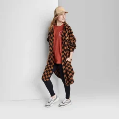 Women's Ascot + Hart Checkered Graphic Shacket - Brown 14 Women's Ascot + Hart Checkered Graphic Shacket - Brown -CUPSHE Store GUEST e461d3b4 750a 440e 9563 2285fa64aa74