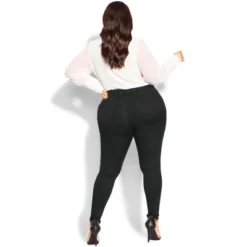 Women's Plus Size Harley Mila Jean - Black Wash | CITY CHIC