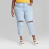 Women's Super-High Rise Distressed Slim Straight Jeans - Wild Fable™ Medium Wash 4 Women's Super-High Rise Distressed Slim Straight Jeans - Wild Fable™ Medium Wash -CUPSHE Store GUEST e52ad2b1 fbae 444e 8858 bb9fd9fb9a03