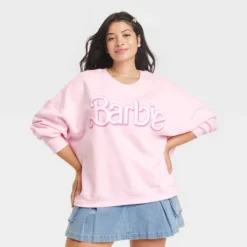 Women's Barbie Logo Graphic Sweatshirt - Pink 7 Women's Barbie Logo Graphic Sweatshirt - Pink -CUPSHE Store GUEST e6b834c1 84c7 4080 83e2 2875f07d9661