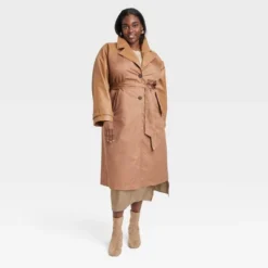 Women's Relaxed Trench Coat - A New Day™ -CUPSHE Store GUEST edf4ba21 eae9 49e6 ae42 3d5d8d9e005e