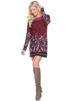 Women's Sandrine Embroidered Sweater Dress - White Mark 16 Women's Sandrine Embroidered Sweater Dress - White Mark -CUPSHE Store GUEST f00efa6c e3e5 439f b727 05595289d331