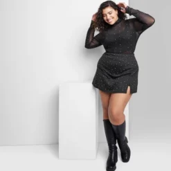 Women's Rhinestone Mesh Mock Turtleneck Top - Wild Fable™ 8 Women's Rhinestone Mesh Mock Turtleneck Top - Wild Fable™ -CUPSHE Store GUEST f4c60f9d c05b 482a adfc 2e176c1b92d5