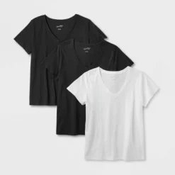 Women's 3pk Fitted V-Neck Short Sleeve T-Shirt - Universal Thread™ 13 Women's 3pk Fitted V-Neck Short Sleeve T-Shirt - Universal Thread™ -CUPSHE Store GUEST fba90a64 b229 41a9 aaeb 292e6797cf00