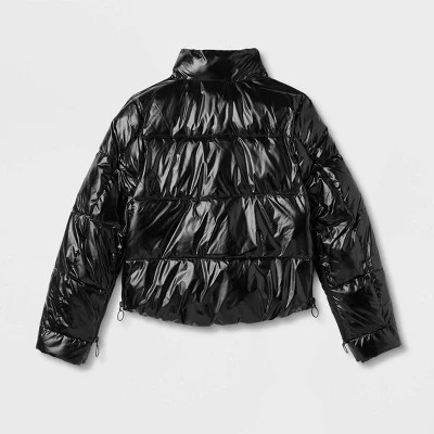 Women's Adaptive Seated Fit Relaxed Puffer Jacket - A New Day™ 1 Women's Adaptive Seated Fit Relaxed Puffer Jacket - A New Day™