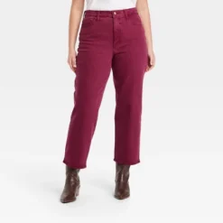Women's High-Rise Straight Fit Cropped Jeans - Universal Thread™ -CUPSHE Store GUEST fcd8fd09 a418 42d9 8958 7b81dfd4cfd8